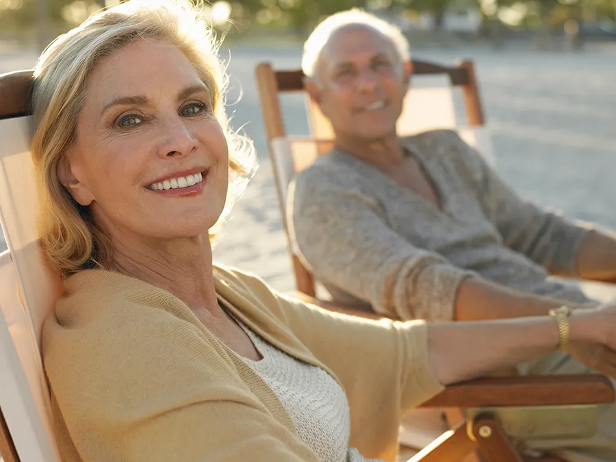 Older adults relaxing outdoors, representing patients who may consider platelet rich plasma therapy for joint pain and mobility